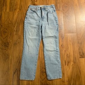 Madewell fiore curvy perfect vintage jeans